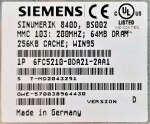 Siemens 6FC5210-0DA21-2AA1